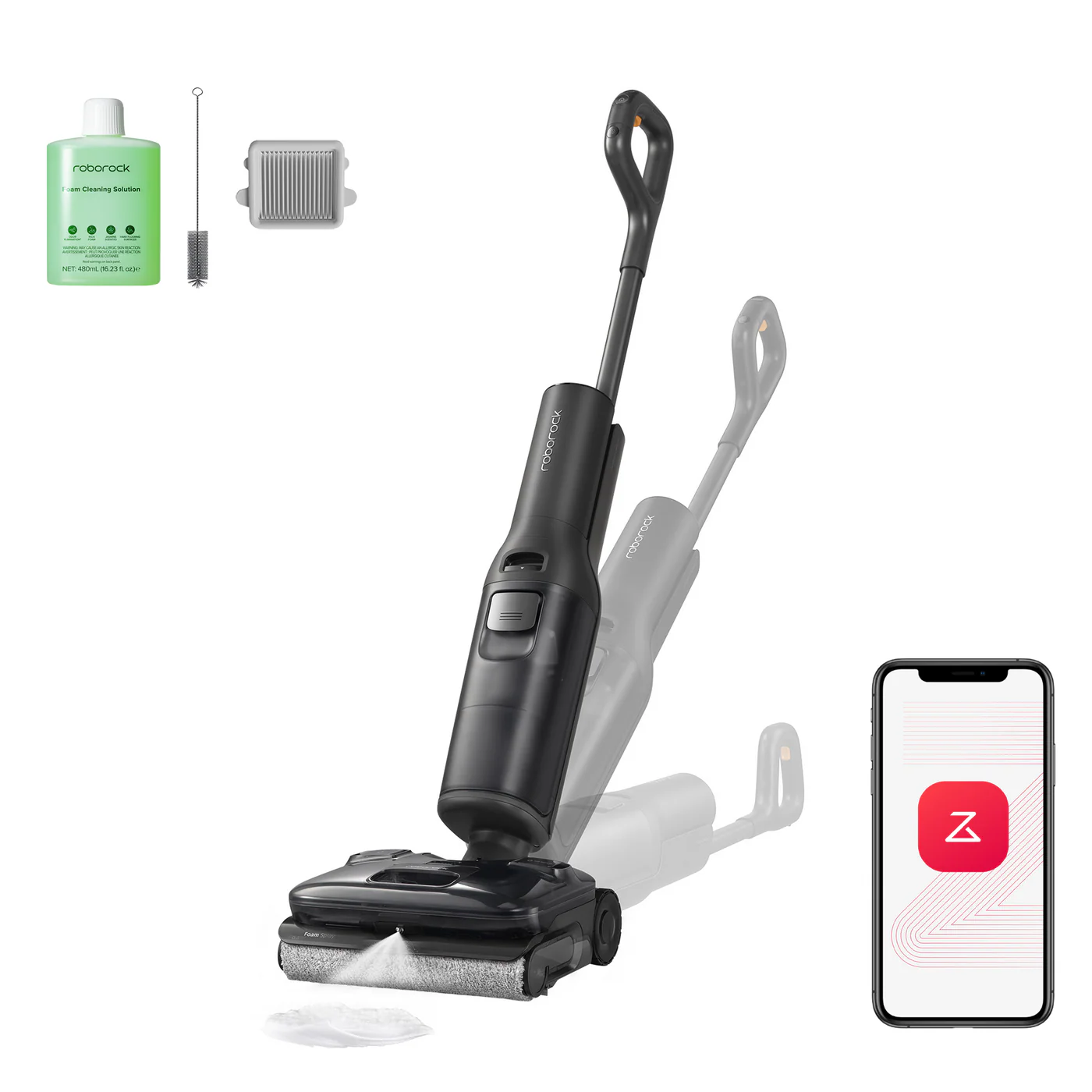 مكنسة عمودية Roborock F25 Ace Pro