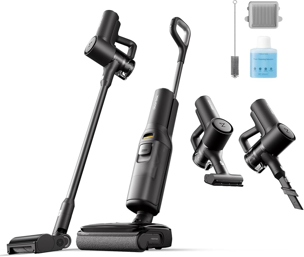 مكنسة كهربائية عمودية Roborock F25 COMBO