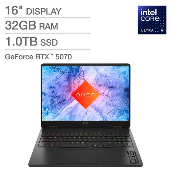 لابتوب HP OMEN Ultra 9 275HX 32GB 1TB RTX 5070