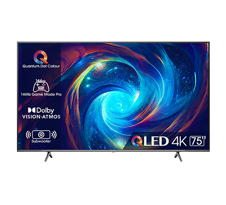 تلفزيون Hisense 75 بوصة E7KQPRO QLED 4K للألعاب