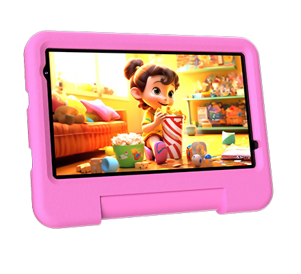 تابلت للأطفال FunPad 8 Max 4G 64 جيجابايت - وردي