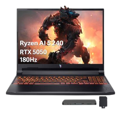 لابتوب Acer Nitro V 16 AI Ryzen 5 16GB 1TB RTX 5050