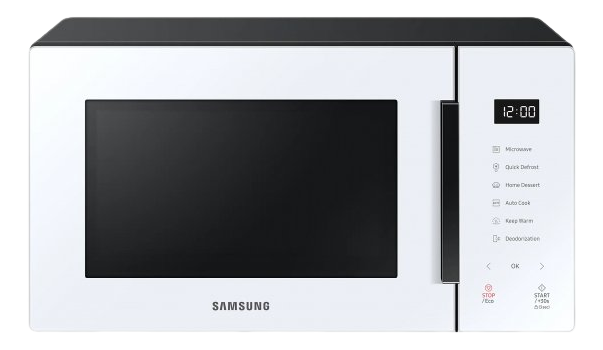 סמסונג מיקרוגל סולו 23 ליטר לבן 800W תא אמייל כחול