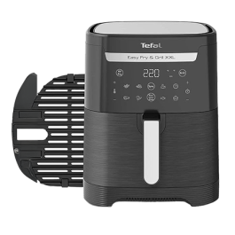 מכשיר AIRFRY משולב גריל חשמלי 2 ב-1 TEFAL EASYFRY&GRILL 2IN1 PRECISION DIGITAL EY505827