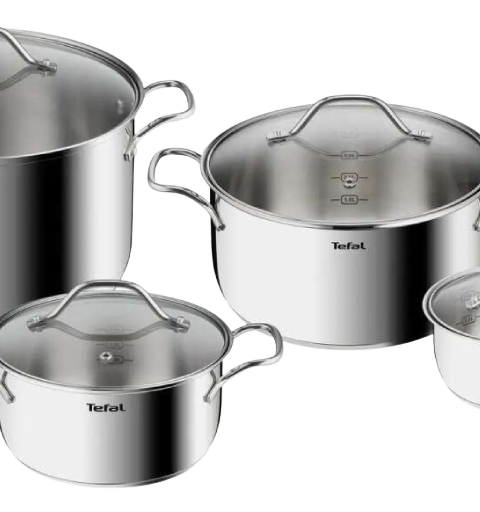 Tefal 8-Piece Cookware Set B864S874