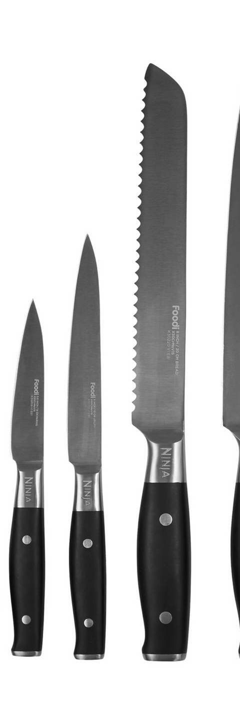 Ninja 6-Piece Knife Set with Sharpener K32006
